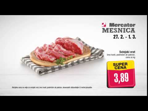 Moj super začetek tedna v Mercatorju 27. 2. - 1. 3. 2017