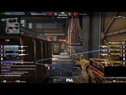 MAJOR 2017 SEMIFINALS CSGO KRAKOW GAMBIT GAMING Vs. ASTRALIS