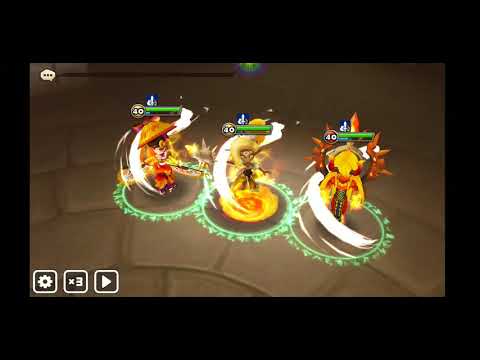Summoners War: Aura's Despair VS. Aftermath Eu (Depression summons at the end)