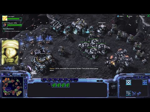 StarCraft 2 LotV Co-op Campaign (Terran Edition) Epilogue 3 - Amon's Fall