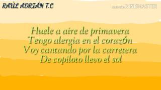 Melendi - caminando por la vida (letra)