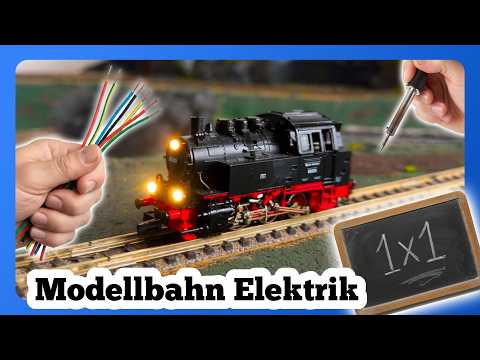 Soldering, cables, power feed points – finally understanding model railway electrics