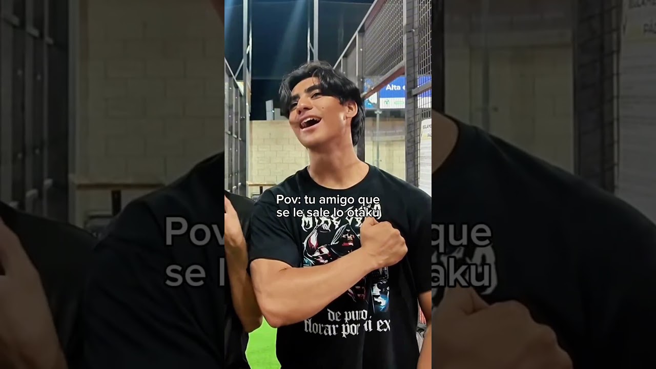 Pov: tu amigo que se le sale lo otaku #comedia #humor #vlog #otaku #viralshorts