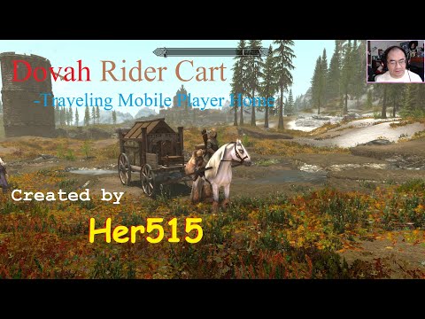 Dovah Rider Cart🐴| 'Real' Mobile Home Mod by Her515 | Showcase