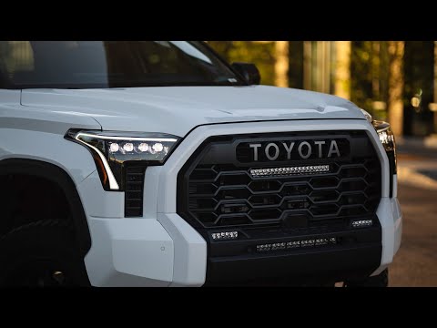 AlphaRex NOVA-Series Headlights Install & Review on 3rd Gen Tundra | 2022 Toyota Tundra TRD Offroad
