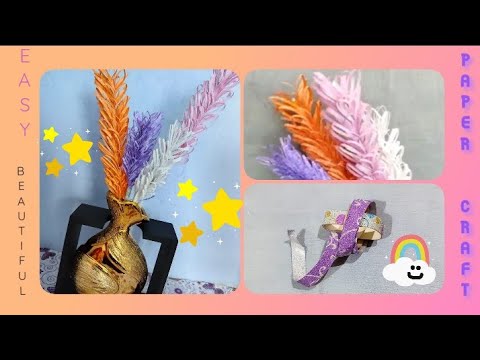 Easy Paper Flower Decoration | Make a flower in just 2 minutes | Anisha