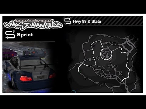 Sprint Race • Hwy 99 & State • NFS Most Wanted 2005 PC