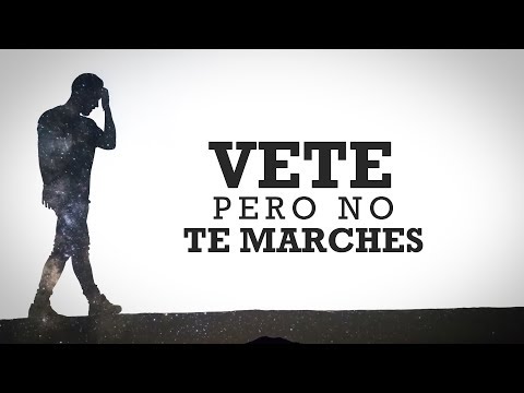 Rafa Espino - Vete pero no te marches (ft. Michelle) [Lyric Video]