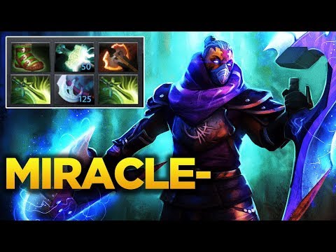 Miracle- Signature Hero Anti-Mage 9k Gameplay Dota 2
