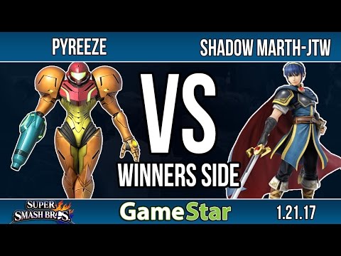 GameStar Monthly (Jan.) Smash 4 - GOG|Pyreeze (Samus) vs GOG|ShadowMarth-JTW (Marth)