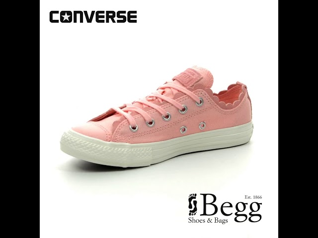 pink leather converse infant