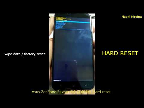 Asus ZenFone 2 Laser 6.0 ZE601KL Hard reset