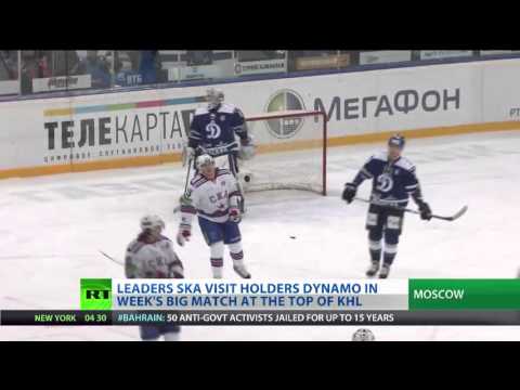 KHL 2013 - Kovalchuk, Komarov in punch-up as SKA rout Dynamo 6-2 in KHL