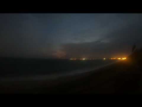 Thunderstorm approaching Provincetown Timelapse July 12, 2022
