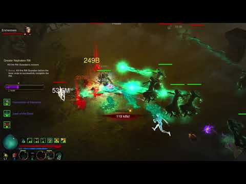 Diablo III: Reaper of Souls – Necromancer floor 70 Torment 16 like a boss