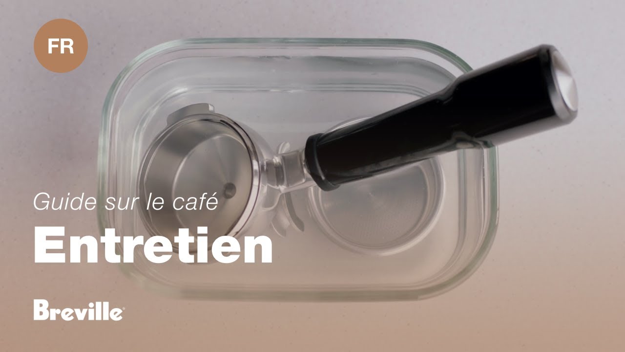 Comment nettoyer le porte-filtre et le panier filtre