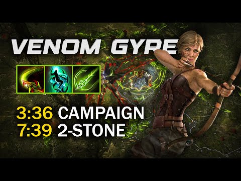 7:39 Venom Gyre 2 Stone Run | Path of Exile 3.27