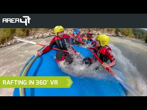 Rafting Ötztaler Ache 360° VR  | AREA 47 - Tirol