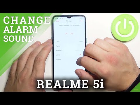 Cómo cambiar el sonido de la alarma en Realme 5i: selecciona la melodía para la alarma entrante