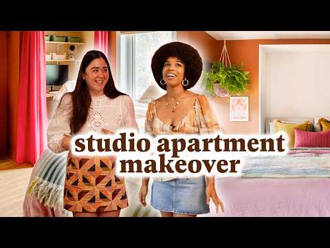 The most functional studio apartment makeover I've EVER done *175 sq ft*