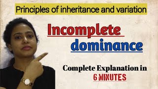 Incomplete dominance - Principles of inheritance and variation| Snapdragon plant | 4 O'clock plants|