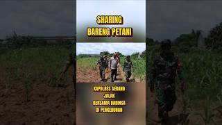 Download lagu Kapolres serang menjadi idaman rakyat indonesia #shorts #trending #babinsa #petani #news #perkebunan mp3