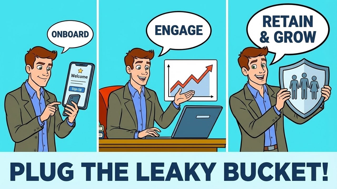 Customer Onboarding & Retention: Plugging the Leaky Bucket