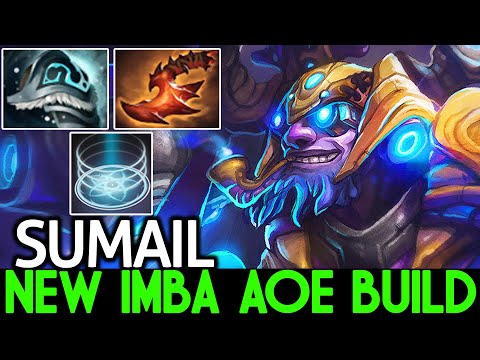SUMAIL [Tinker] New Imba AOE Build Too Much Power Dota 2