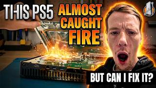 This PS5 Almost Caught FIRE! Can I Fix It?