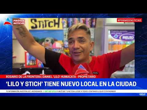 Lilo y Stitch ya tiene nuevo local en Rosario de la Frontera