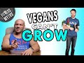 A Vegan Diet is Bad For Gains