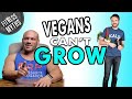 A Vegan Diet is Bad For Gains