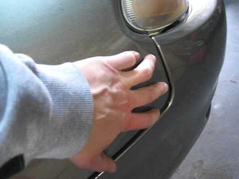 Escort ZX2 Front Bumper removal