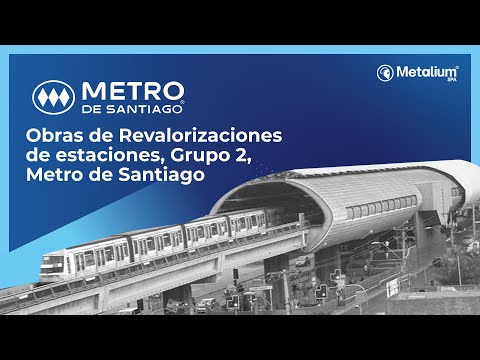 Obra Revalorizaciones Grupo 2 Metro de Santiago - Estación San Joaquín