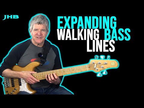 4 Ways to Dynamically EXPAND Your Walking Bass Lines (that you never knew existed)