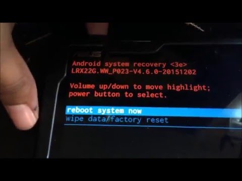 Forgot Password Asus Zenpad 10 How To Hard Reset