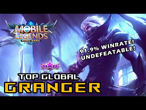 GRANGER ALMOST PERFECT WINRATE 91 9%| SHOCKING GAMEPLAY  [BTR Branz Granger] by KING BRANNN | MLBB