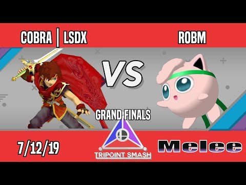 Tripoint Smash 68 - Grand Finals - COBRA | LSDX(Roy) Vs. RobM(Jigglypuff/Captain Falcon)