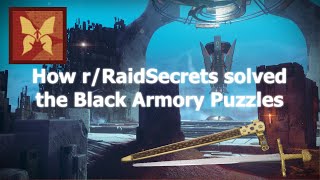 The Black Armory Puzzles Explained - How r/RaidSecrets found Meyrin's Vision (Destiny 2)