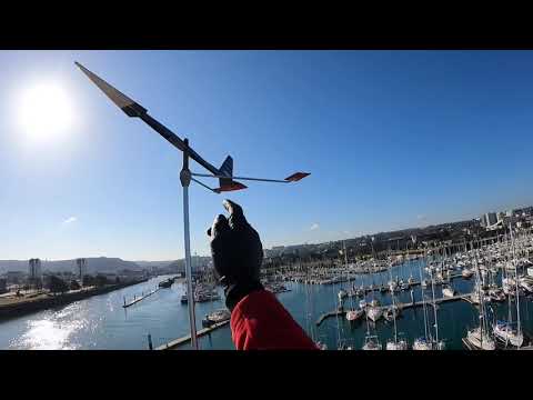 Snow Gum mast climb to the top - Garcia Exploration 45