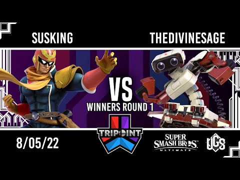 Tripoint Smash154  -  Winners Round 1  -  Susking(Captain Falcon) Vs. TheDivineSage(ROB)