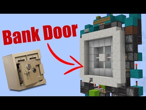 COMPACT 3x3 REALISTIC Bank Vault Door [Redstone]