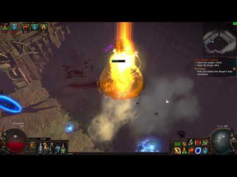 Path Of Exile 3.0.1 - Chimera Defender kill (Slayer)