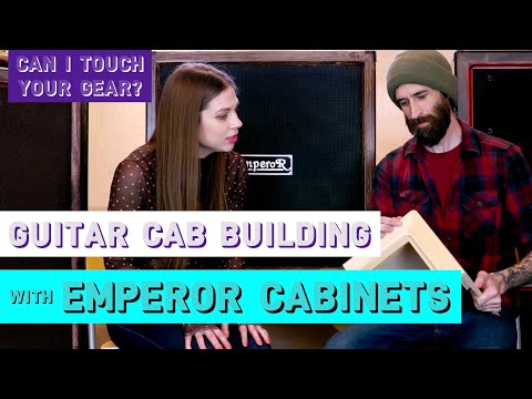 "Can I Touch Your Gear?" S1E2 Emperor Cabinets on Guitar and Bass Cab Building and Design