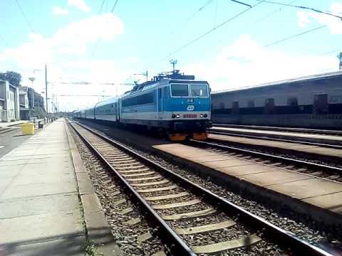 Odjezd R 806 spol. ČD ze Žst Vyškov na Moravě