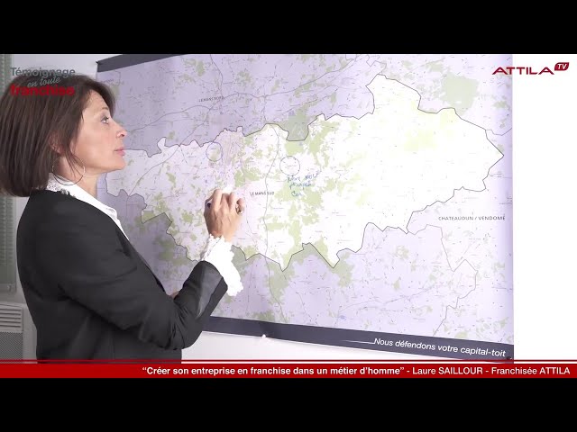Témoignage de la franchisée Attila Le Mans Sud, Laure Saillour