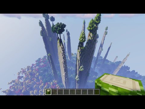 Minecraft Terraforged and Oh the Biomes You'll Go Exploration