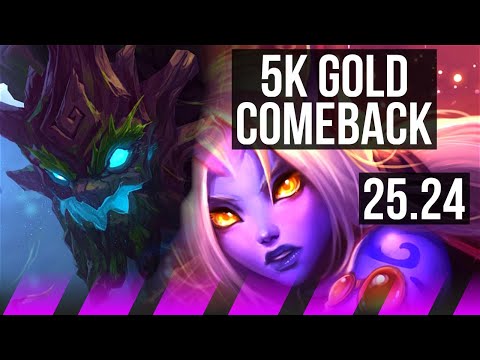 MAOKAI & Kai'Sa vs SORAKA & Jhin (SUP) | 40K damage, Arcane Comet | EUW Diamond | 25.24