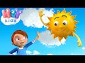 Mr Sun, Sun, Mr Golden Sun ☀️ The Sun song for kids and more Nursery Rhymes by HeyKids