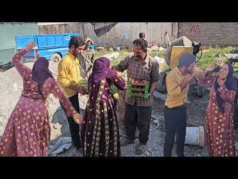 The story of "Asghar and Zeinab helping their father Ali and Shokofeh's harassment"